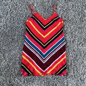 Striped Express Mini Dress